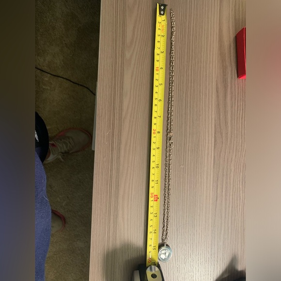 Origami Owl Necklace Silver and Charms - Picture 3 of 3